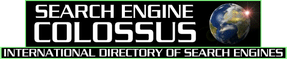 Search Engine Colossus - Worldwide - Search Engines